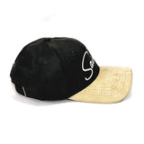 Signature saints dual tone suede cap