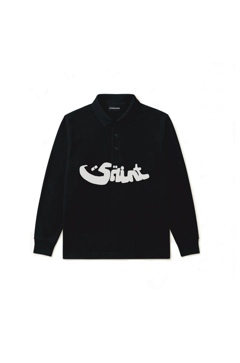 The saints long sleeve polo