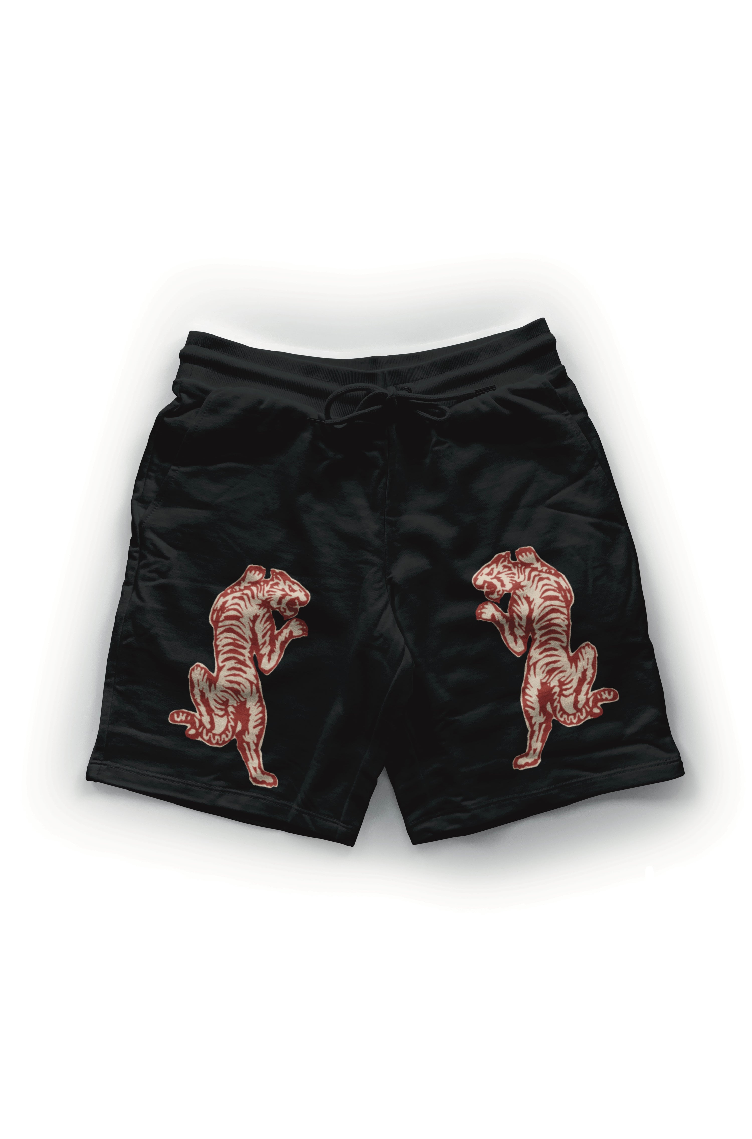 Tiger motif shorts