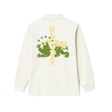 turn by turn long sleeve polo