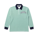 saints 94 striped polo