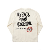 face up boxy waffle tee