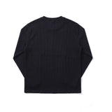 handsome alien boxy waffle tee