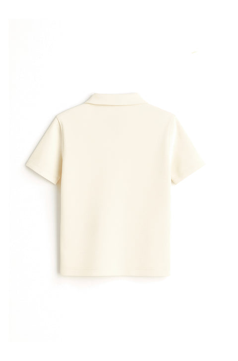 Natural selection zip polo