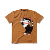Cute feline oversize tshirt