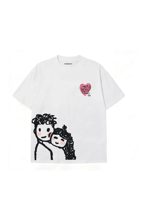 You & me oversized tshirt