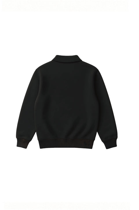 signature half zipper sweatshirt