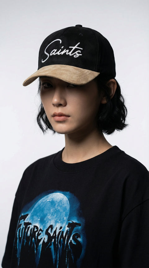 Signature saints dual tone cap