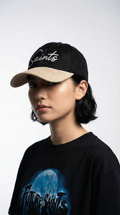 Signature saints dual tone cap