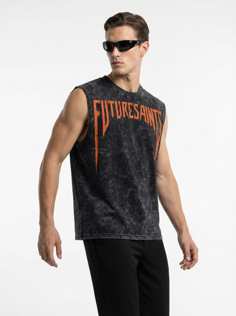 Orange saints tanktop