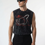 Fat cat tank top