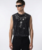 Social being stone wash tank top