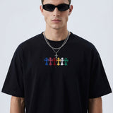 Saints cross oversized tshirts