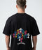 Saints cross oversized tshirts
