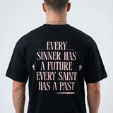 Deep quote oversized tshirt