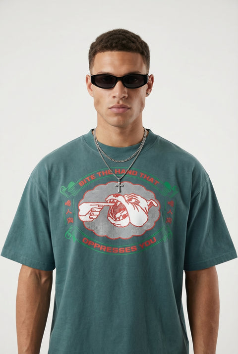 anti-opression oversized tshirt