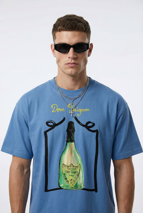 Champagne oversized tshirt